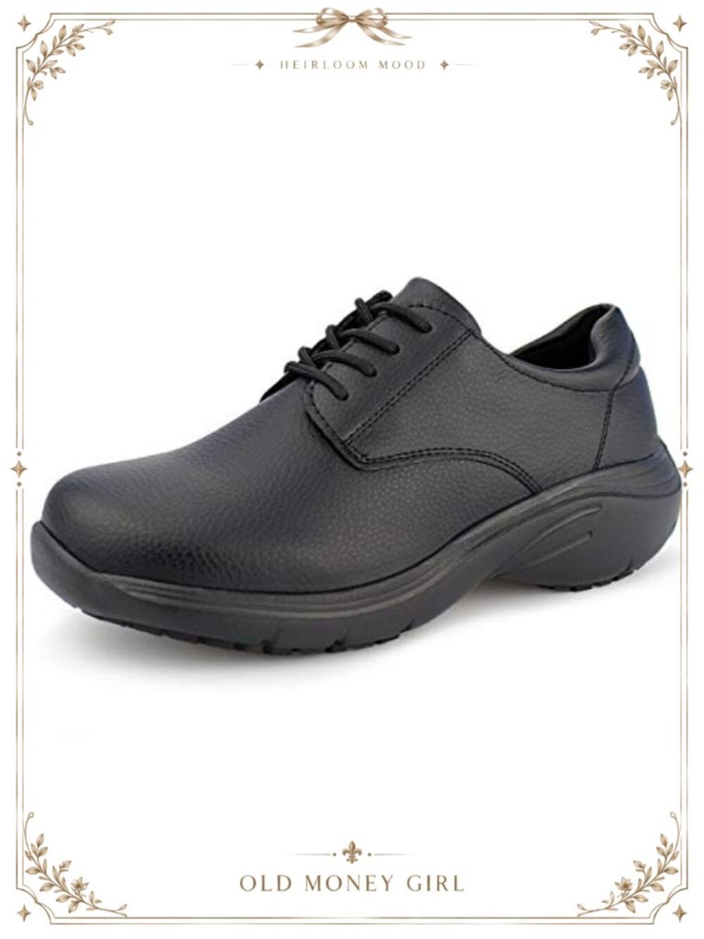 Hawkwell Women's Lace Up Lightweight Slip Resistant Nursing Shoes